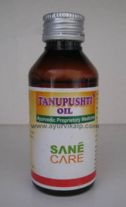 Sane Care, TANUPUSHTI Oil, 100 ml, Body Massage oil